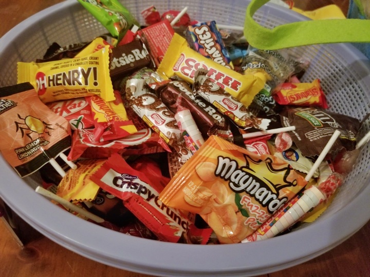 our giant bowl of candy