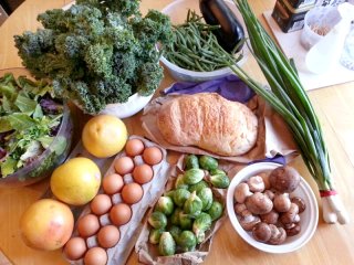 spring CSA, week 9