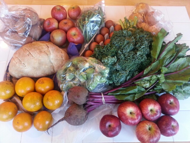 spring CSA, week 2