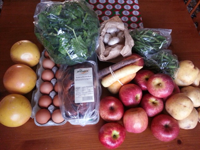 spring CSA, week 1