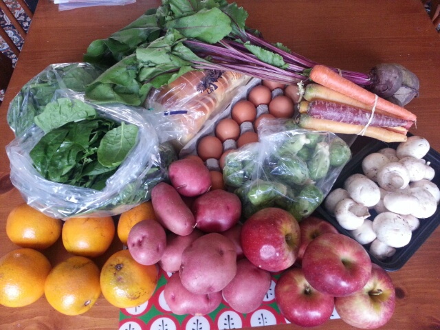 spring CSA, week 6