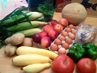 summer CSA, week 9