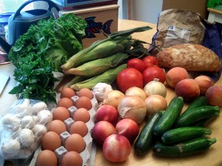 summer CSA, week 10