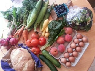 summer CSA, week 6