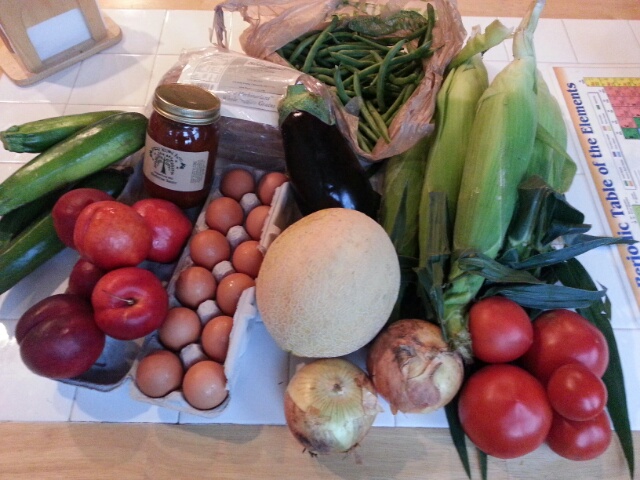 summer CSA, week 8