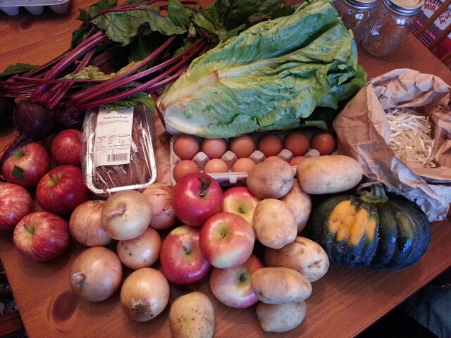 summer/fall CSA, week 18