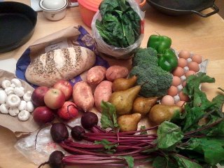 summer CSA, week 19